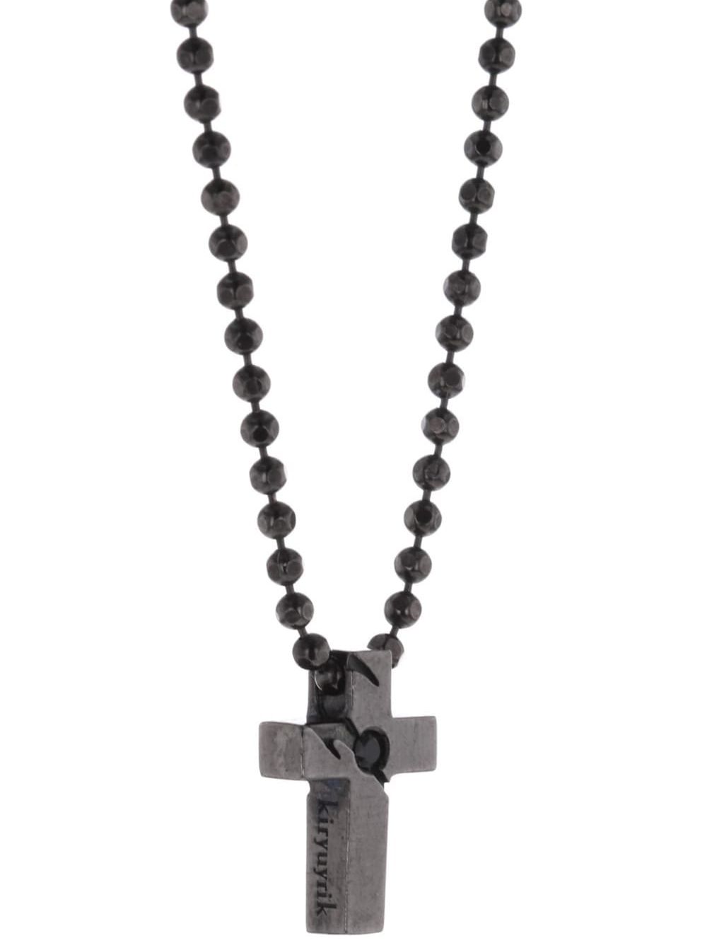 【予約品 7月13日(日) 締切】Cross Choker / クロスネックレス / Silver925 + Diamond