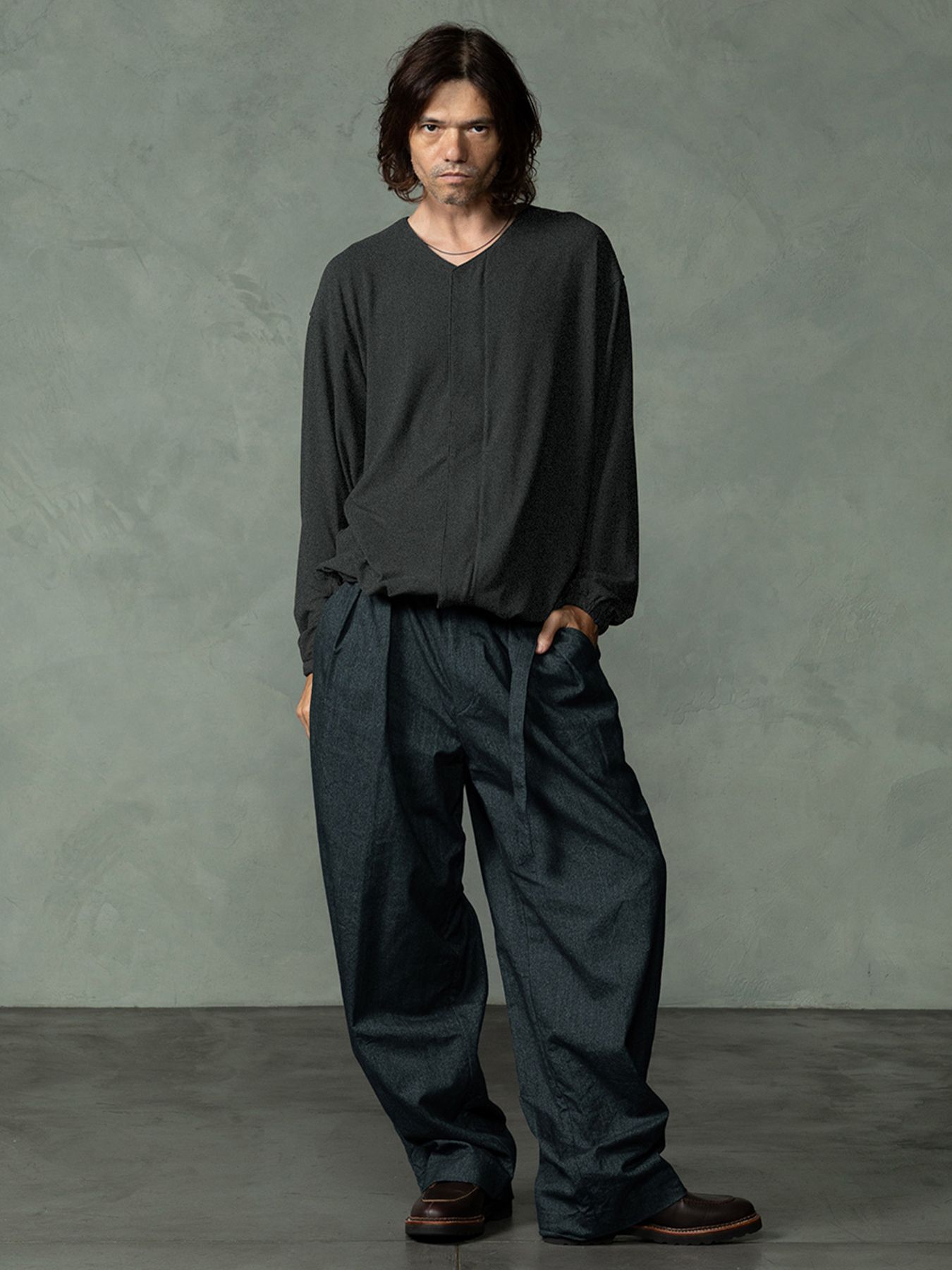 【予約品 7月5日(日) 締切】LURENECK TOP / ルアーネックトップ / チャコール