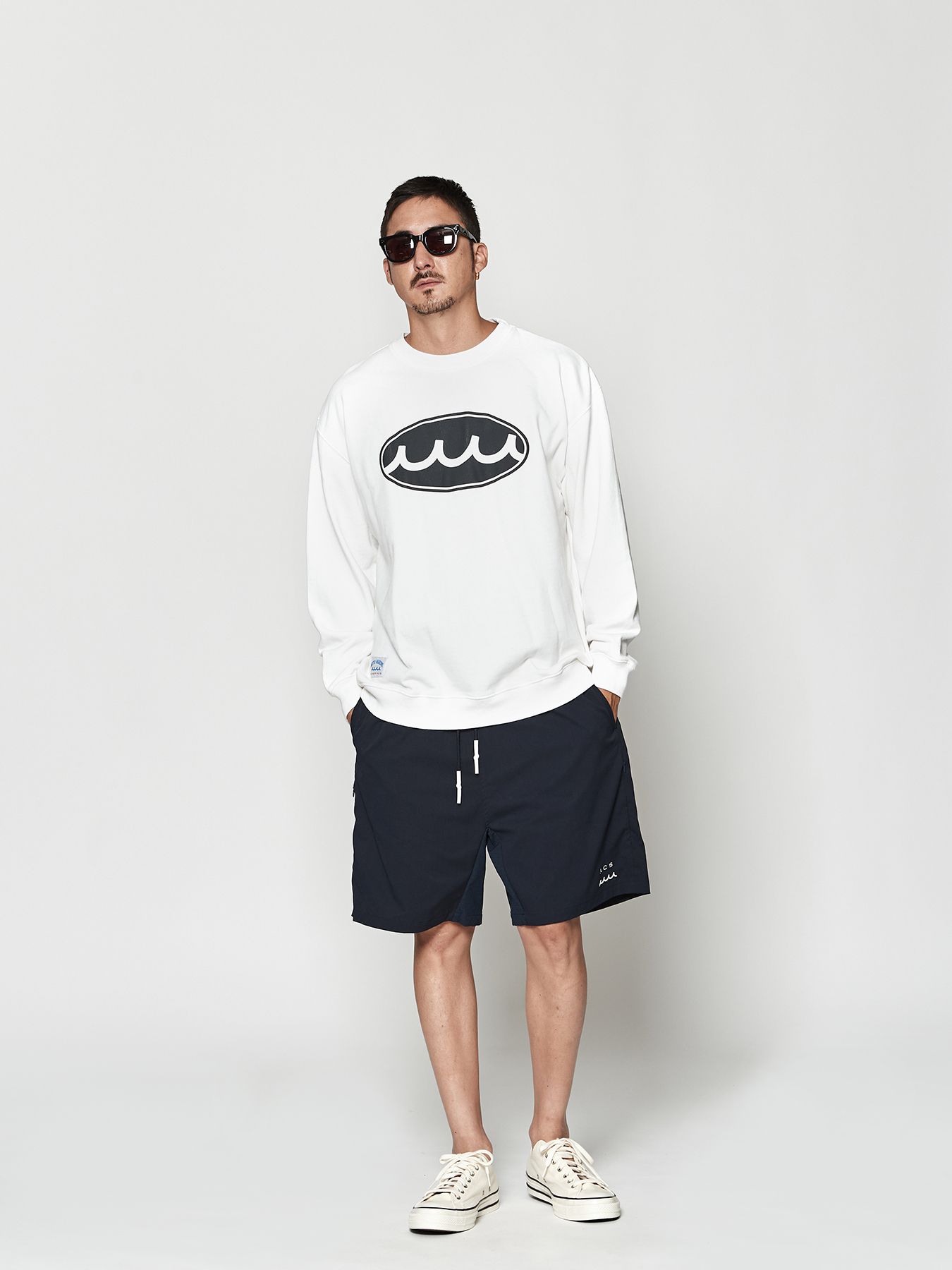 【予約品 10月9日(木) 締切】muta Ventilation Shorts / ショートパンツ / ネイビー【Acanthus × muta MARINE】