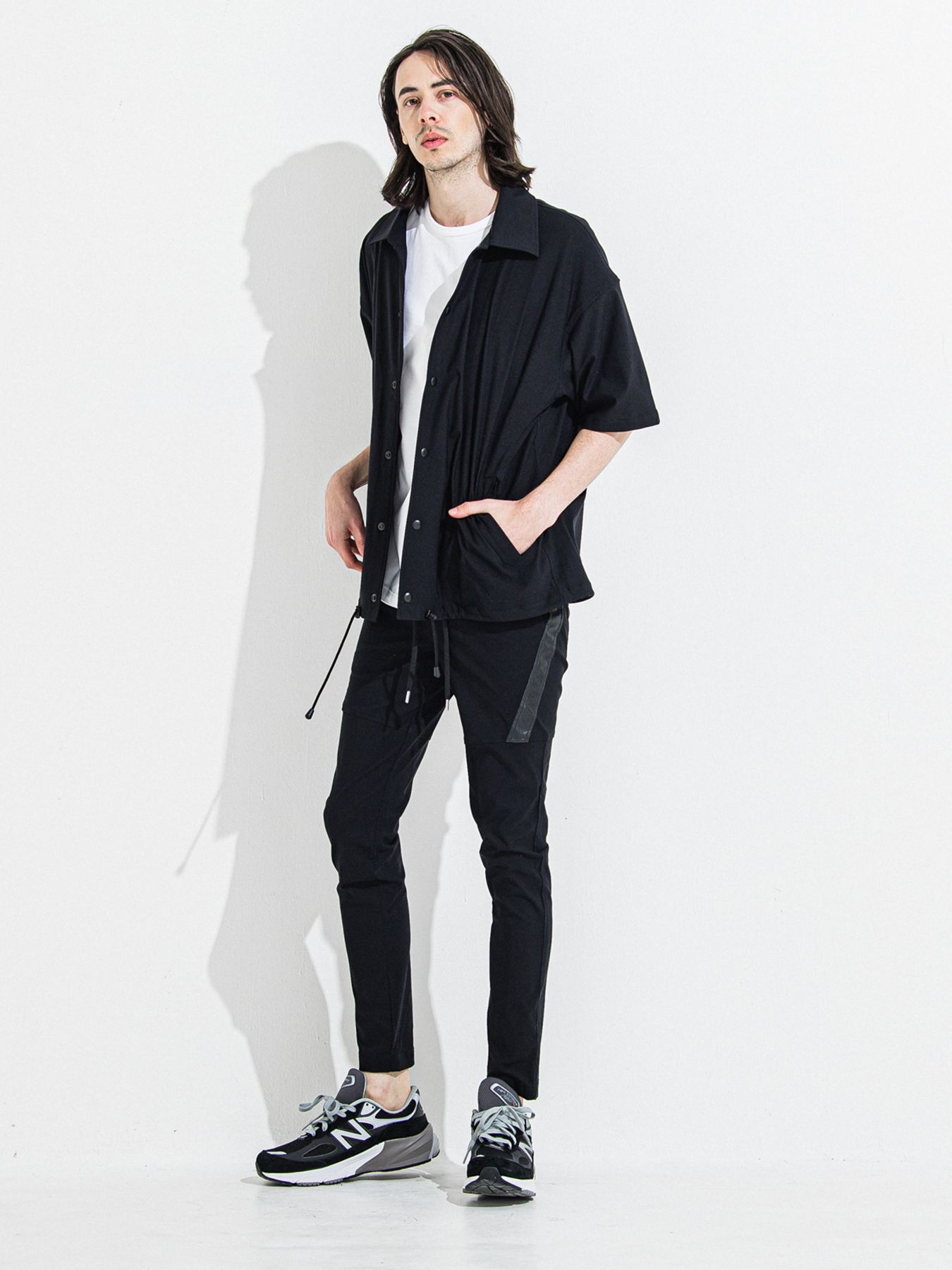 【予約品 】TYLER NYLON PANTS / タイラーナイロンパンツ / ブラック
