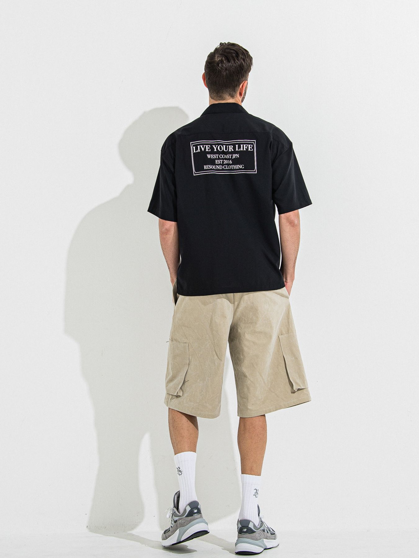 【予約品 】DAVID CARGO HALF PANTS / デヴィッドカーゴハーフパンツ / ヴィンテージベージュ