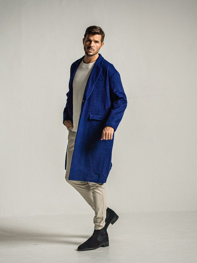 BLUE WORKTOMORROWLAND チェスターコート SHI-JYOMAN チェスターコート コート シャツコート ジャケット
