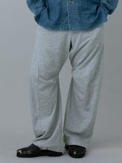 【予約品 10月26日(日) 締切】3DSWEATPANTS / 3Dスウェットパンツ / moku.L.GRAY