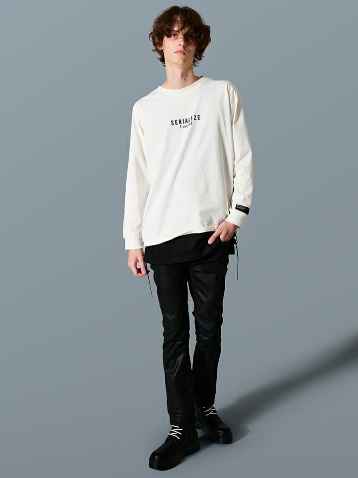 5P SHOE CUT PANTS / シューカットパンツ / ブラック