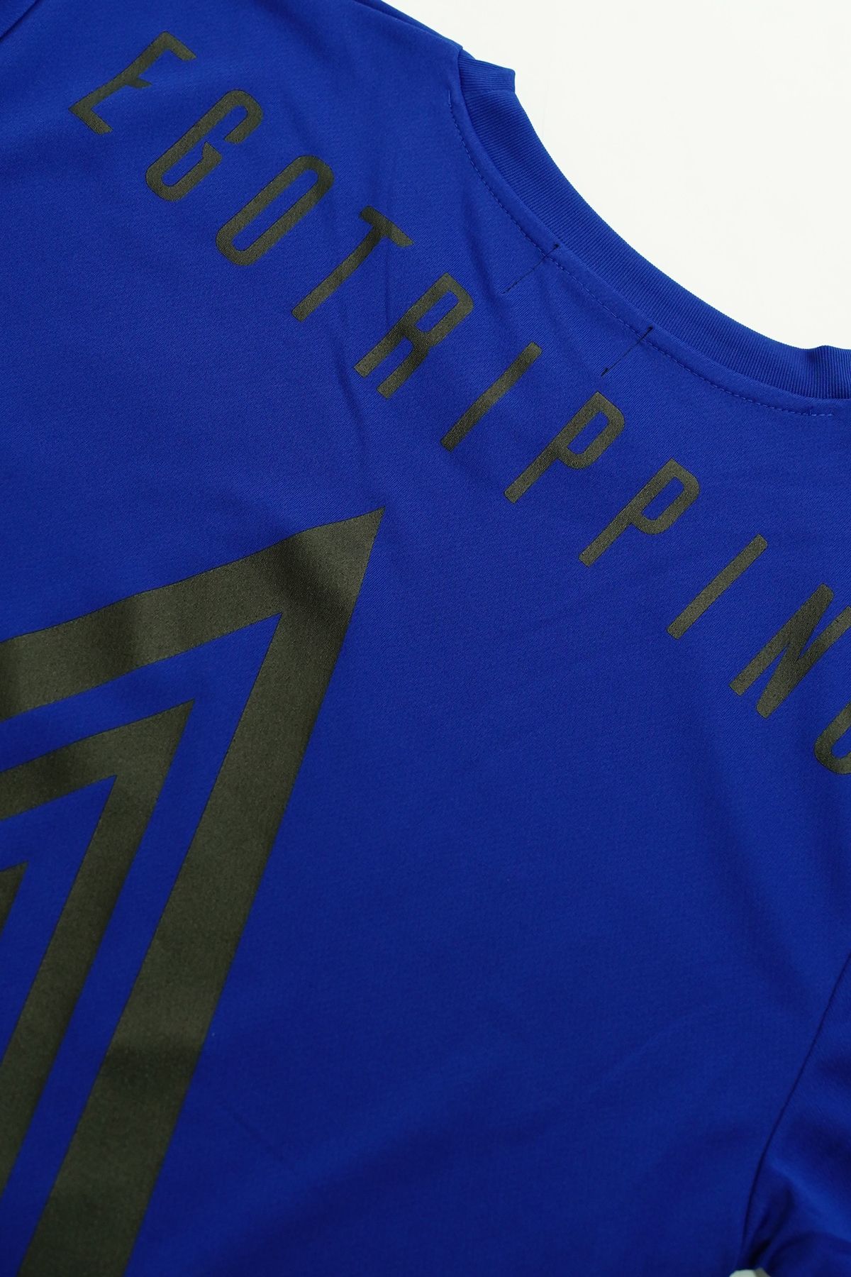 EGO TRIPPING TRAINING TEE スポーツウェア / 82:BLUE×BK 【EGO TRIPPING】
