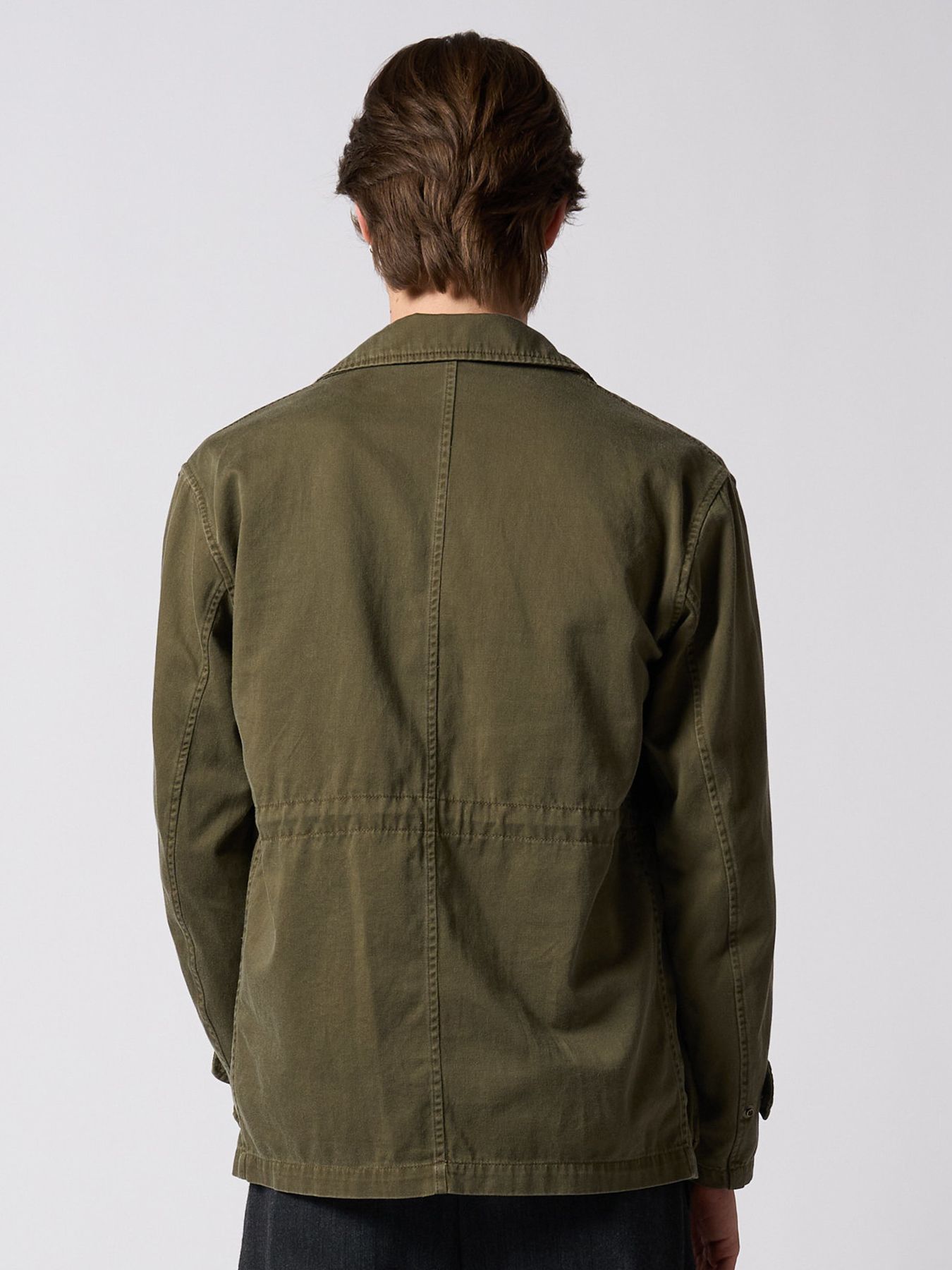 【予約品 4月19日(日) 18時締切】sulfur dyed M47 shirt / 硫化染め M47シャツ / フェードカーキ