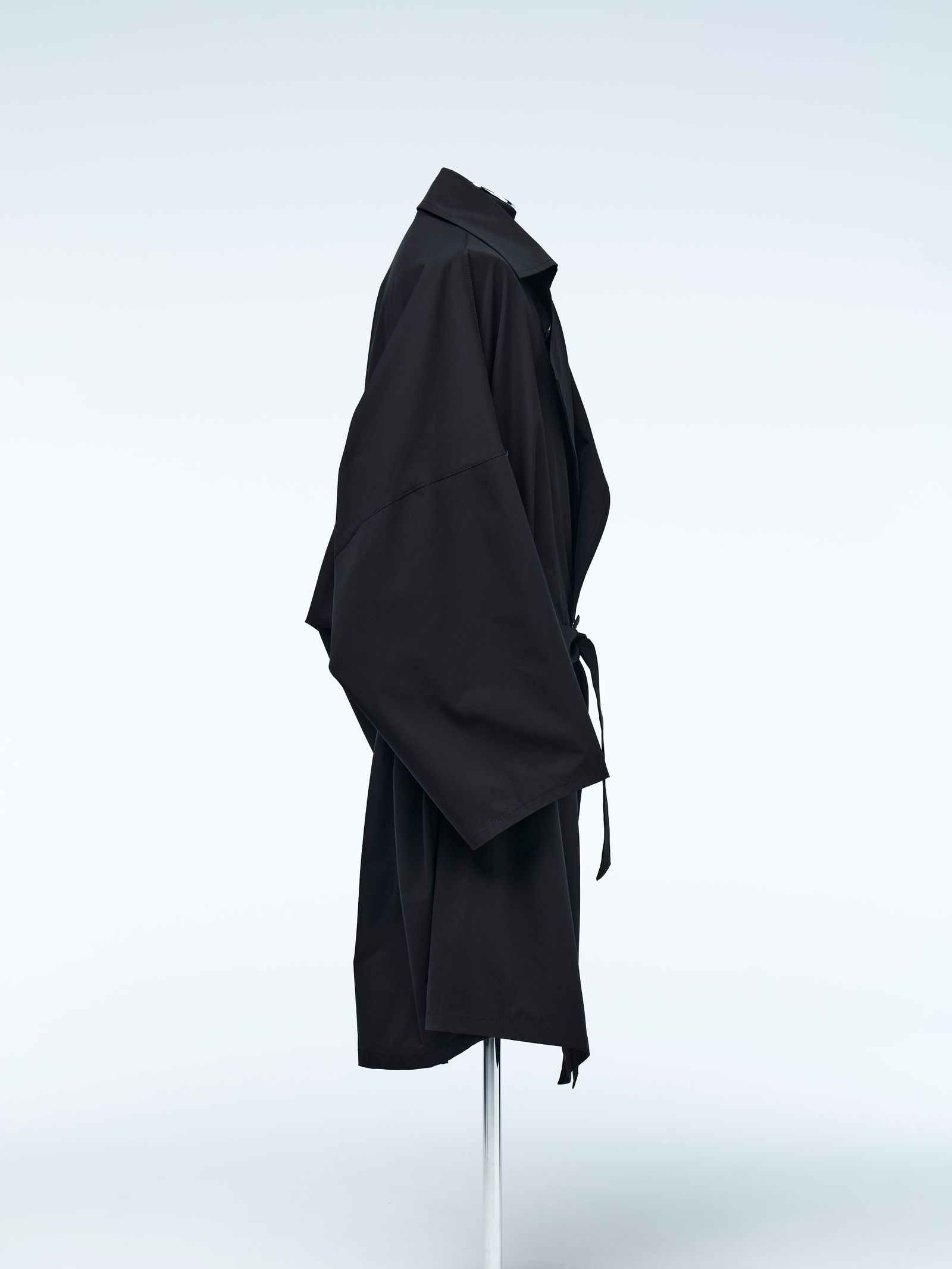 《予約品4月23日18時締め》 HAORI-TrenchCollar / カーディガン  / ブラック 【THE ONENESS】 7月中入荷予定