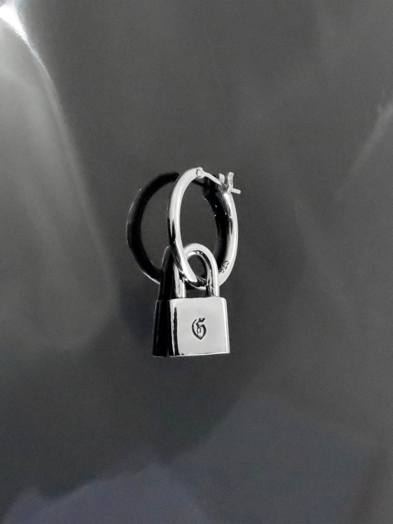《受注生産》THIN HOOP [LARGE] with PADLOCK / シンフープ ・Lウィズ パドロック / 注文から1～2週間後入荷予定