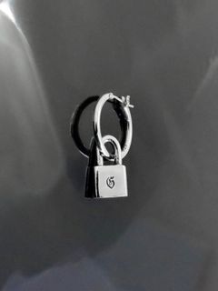 《受注生産》THIN HOOP [LARGE] with PADLOCK / シンフープ ・Lウィズ パドロック / 注文から1～2週間後入荷予定