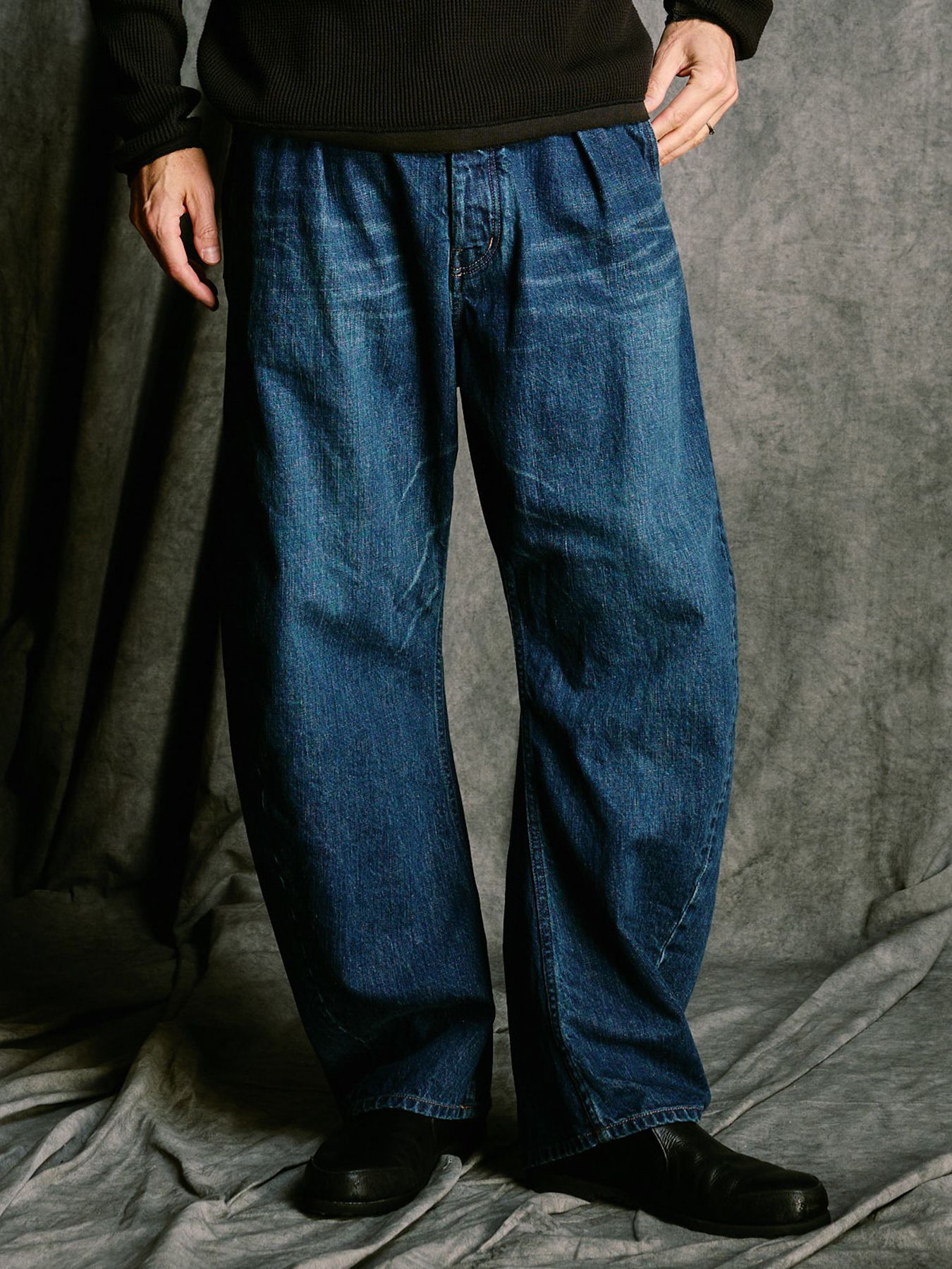 【予約品 4月19日(日) 18時締切】wide banana used / ワイドバナナユーズド / インディゴユーズド