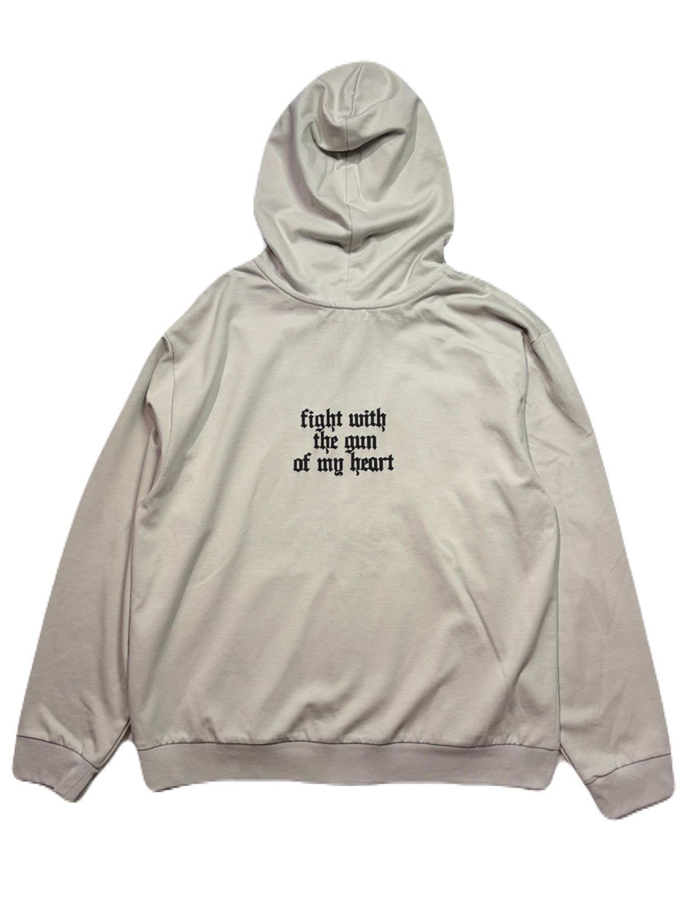【予約品 8月23日(日) 締切】ST/JER ZIP/HOOD CRY / クリスタル / ライトグレー