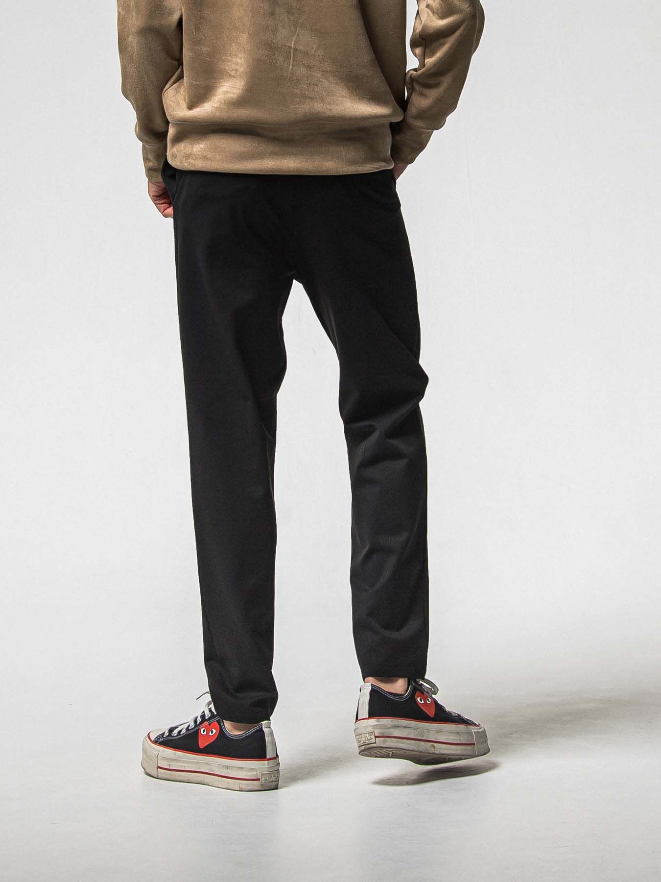 【予約品 8月31日(日) 締切】PAT WIDE EASY PANTS / パット ワイドイージーパンツ / ブラック