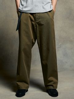 【予約品 9月23日(火) 締切】vintage chino trousers / ヴィンテージチノトラウザーズ / オリーブ