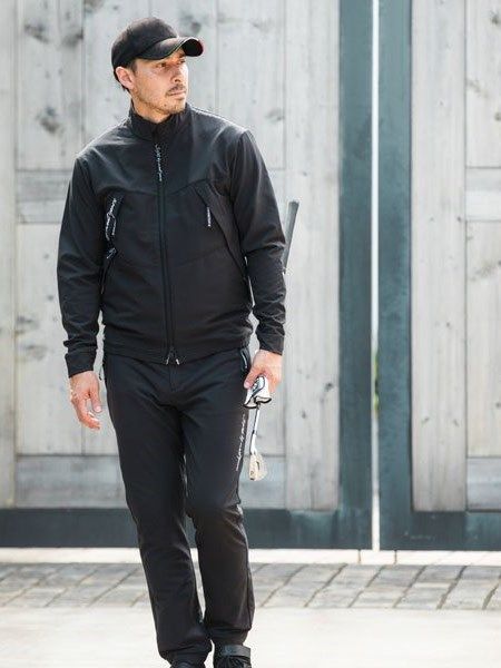 LIGHT STORM FLEECE PANTS / ストレッチパンツ / ブラック 【SY32 by SWEET YEARS GOLF】