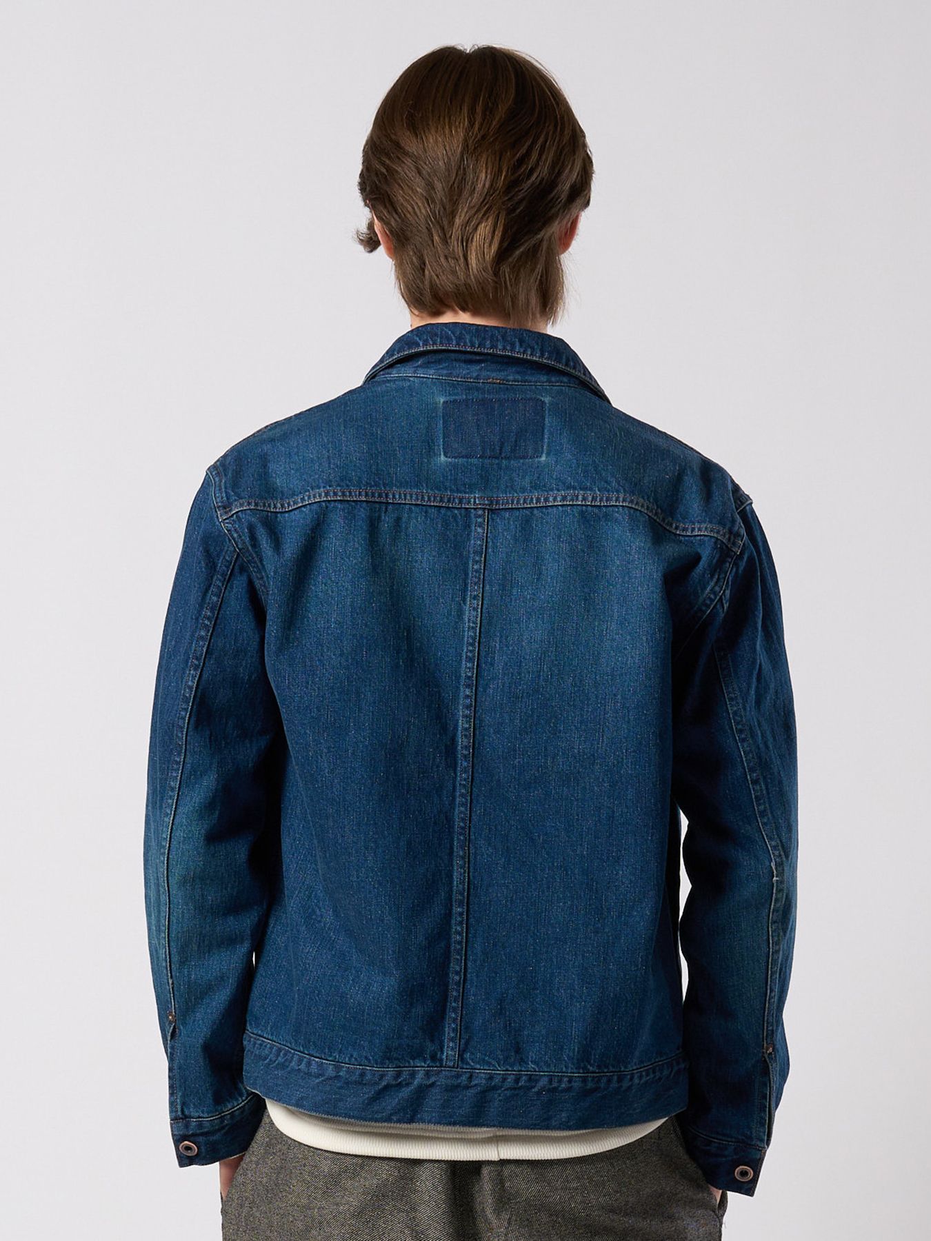 【予約品 4月19日(日) 18時締切】denim jacket type1 (used) / ユーズド加工 TYPE1 デニムジャケット / インディゴユーズド