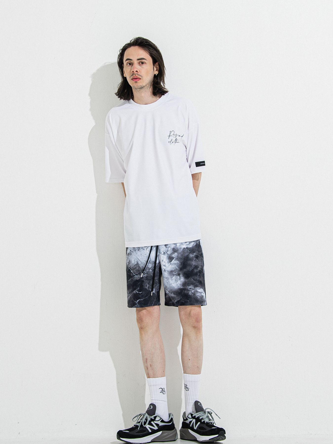 【予約品 】ID RASH OVER T / ラッシュガード IDオーバーサイズTシャツ / ホワイト