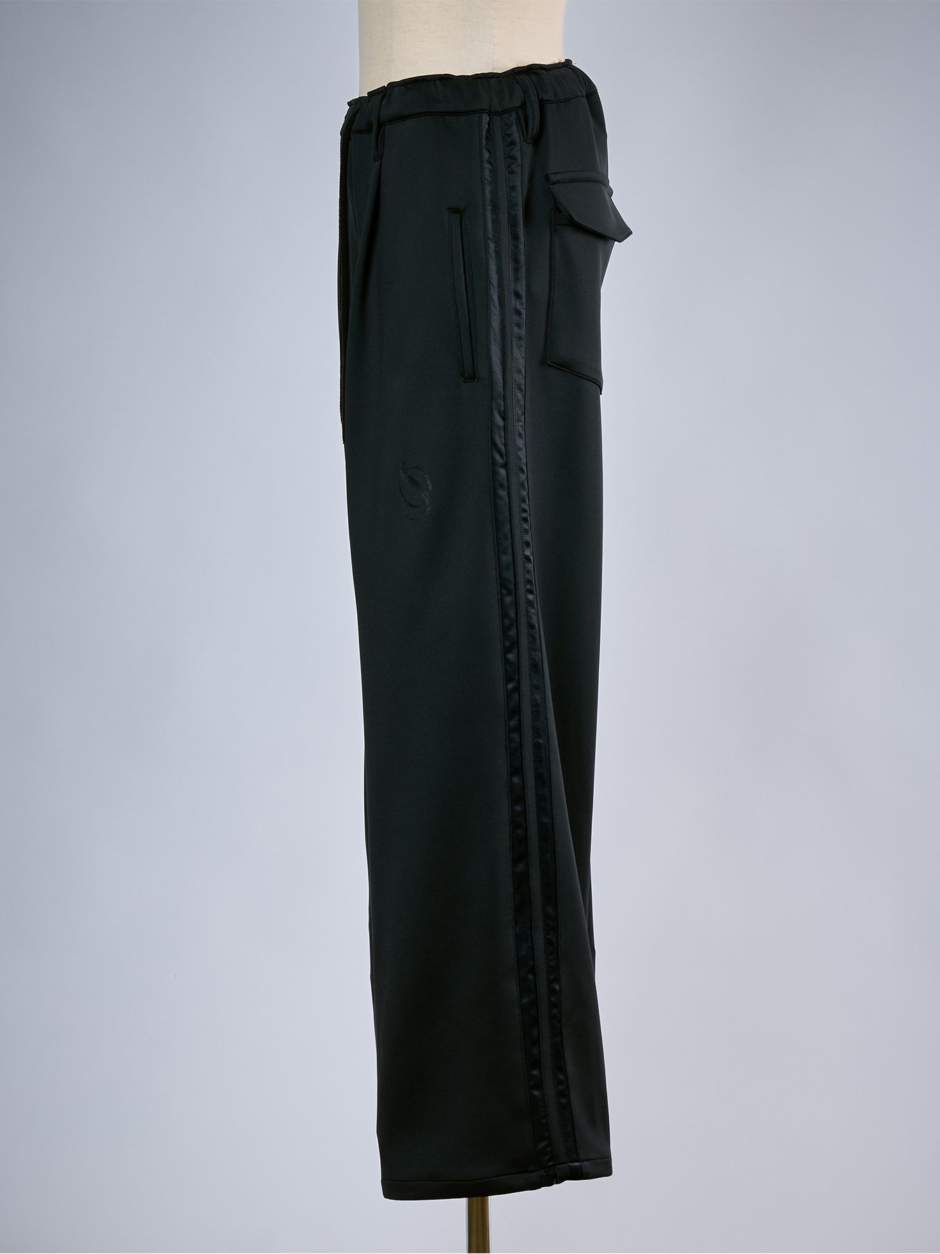 【予約品 10月26日(月) 締切】Line Pants / ラインパンツ / ブラック×ブラック
