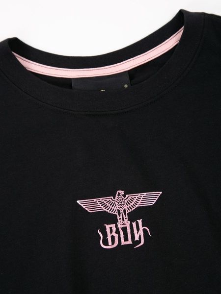 PINK EAGLE T-SHIRTS/ ブラック×ピンク 【BOY LONDON】