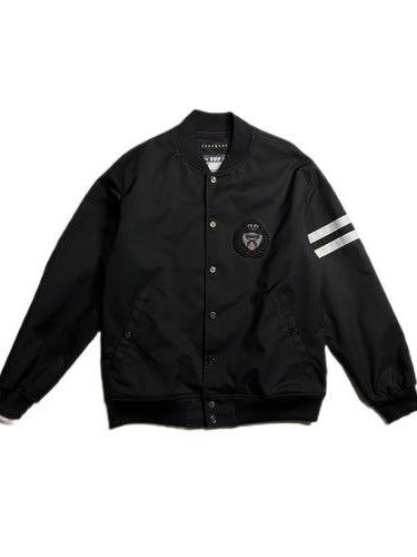 《予約品8月31日 23時55分締め》 SIDE LINE BLO A / ブルゾン / ブラック 【roarguns 】 2024年1月入荷予定