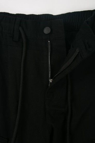 COTTON CARGO PANTS / BLACK 【BOY LONDON】
