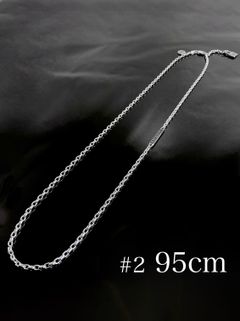 《受注生産》CHAIN NECKLACE #2 with GODSIZE® I.D. TAG 95 / ゴッドサイズ® #2 I.D.タグネックレスチェーン95 / 注文から2～3週間後入荷予定