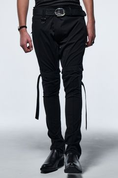 《予約品》 ZippBondagePants / ブラック 【kiryuyrik】 2023年2月以降入荷予定