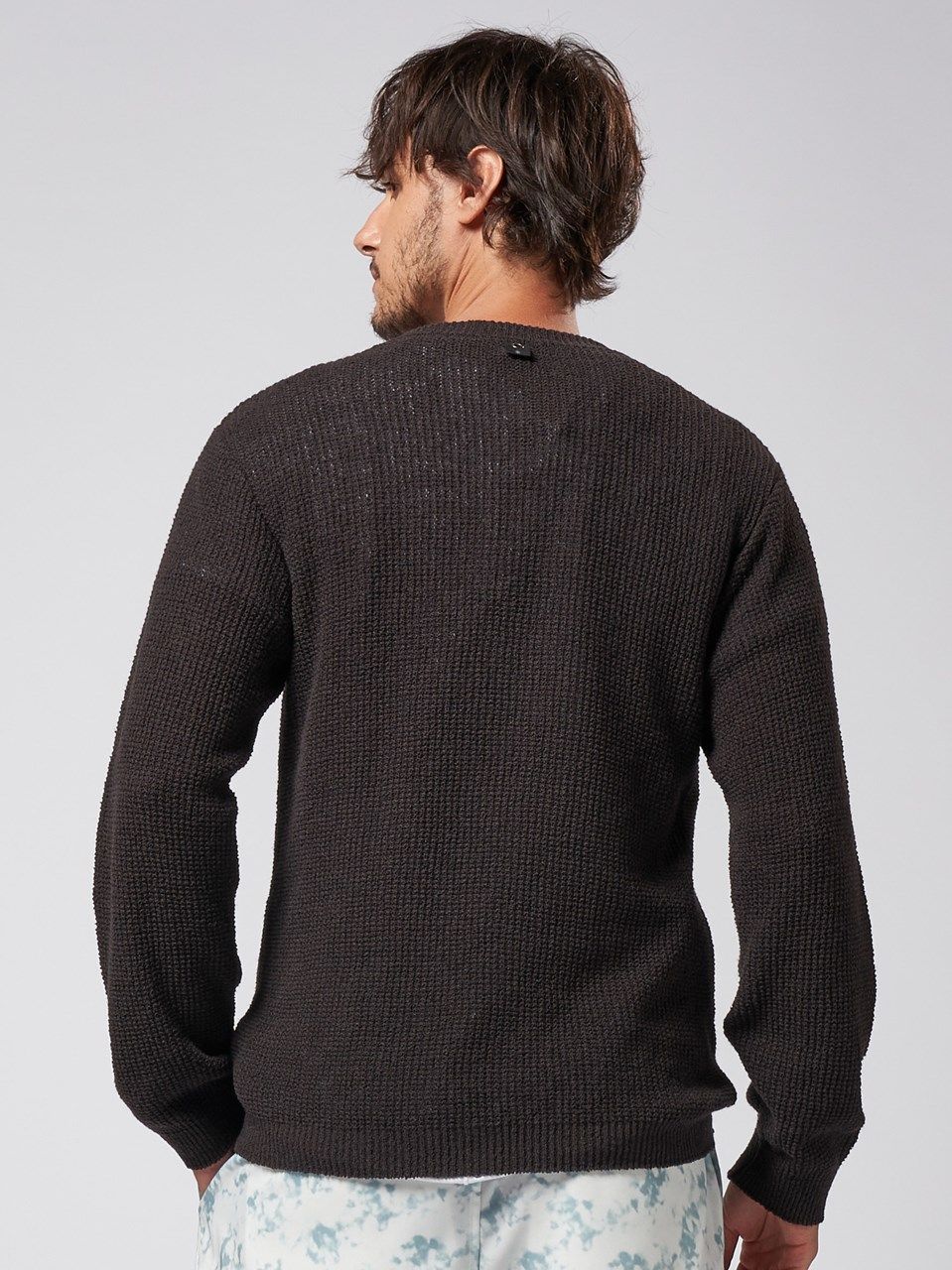 《予約品》 boucle summer knit  / サマーニット / ブラック
