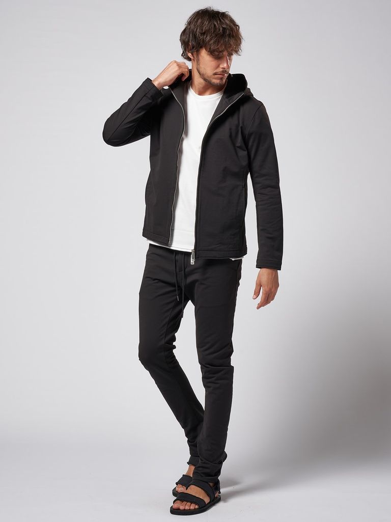 wjk - 《予約品》 high neck zip-up parka / パーカー / ブラック | BRYAN 