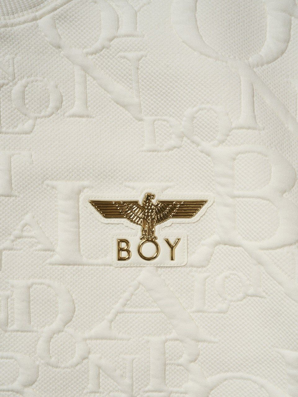 BOY Random Monogram Jacquard Knit / ニット / ホワイト