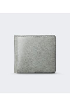 二つ折り財布 Inheritance Leather / Gray 【aniary】