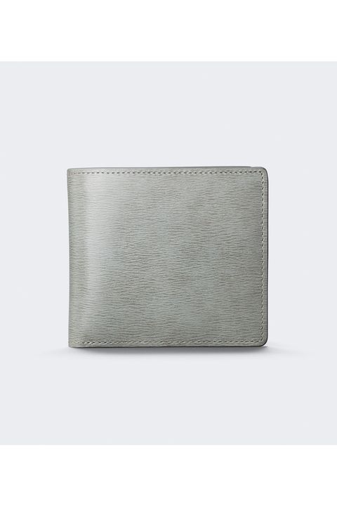 二つ折り財布 Inheritance Leather / Gray 【aniary】