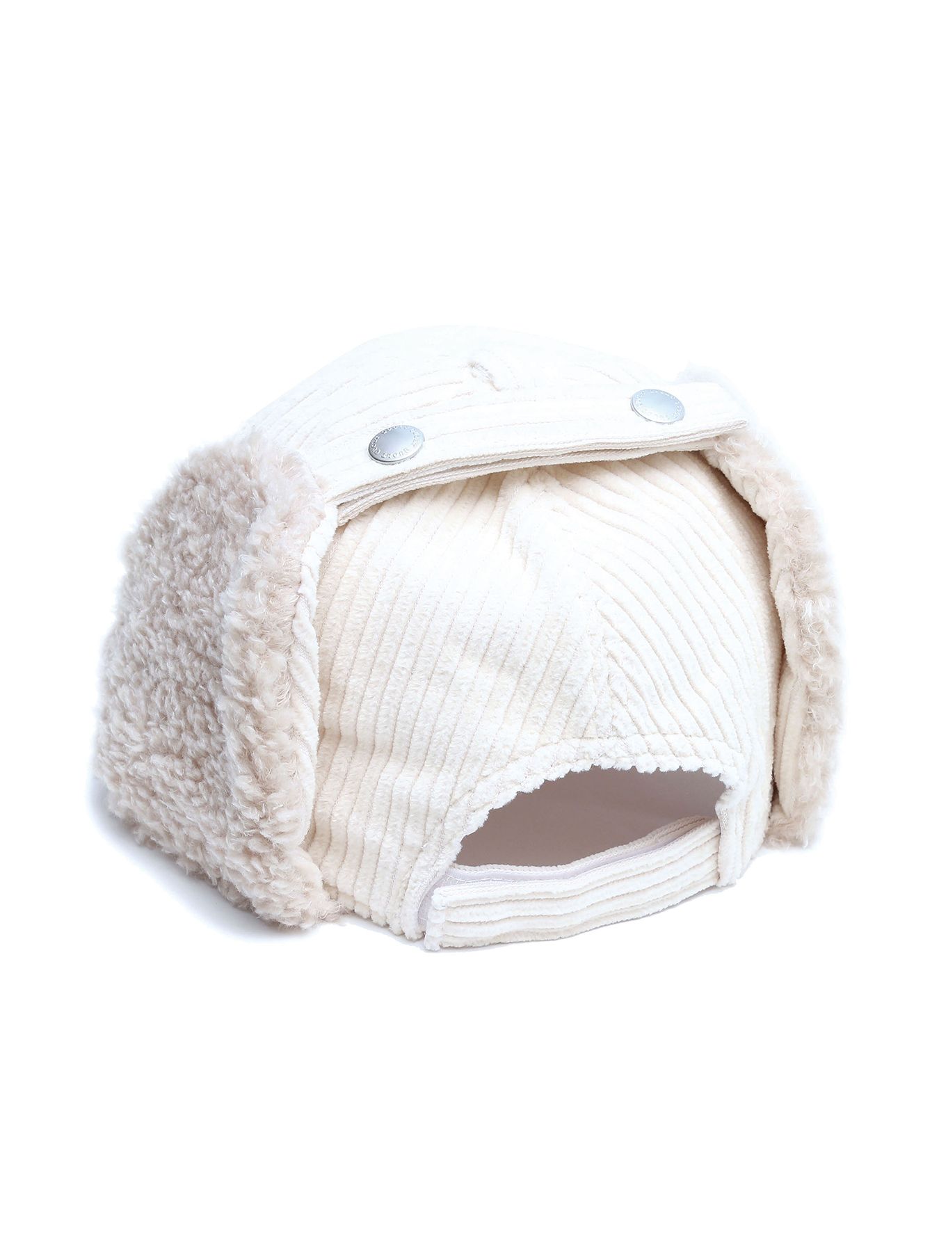 MICHELLE-BOA CAP / IVORY【QUOLT】