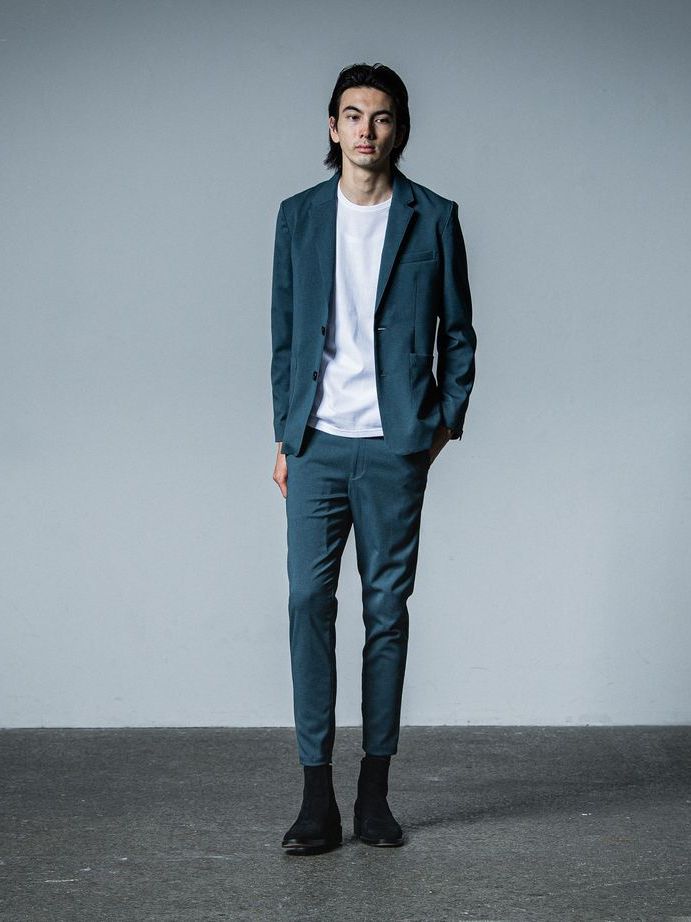 《予約品》 DRY JACKET  / テーラードジャケット / グリーン