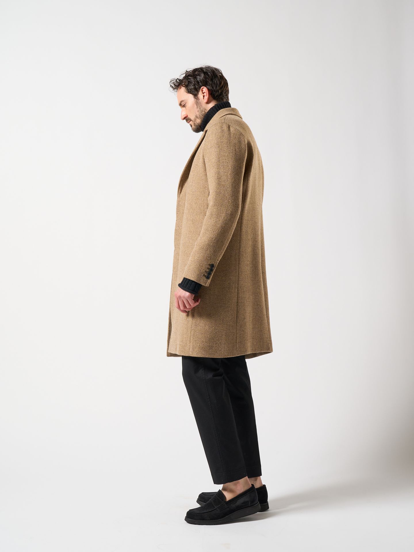 wjk - 【予約品】 classical chester coat / コート / ブラック