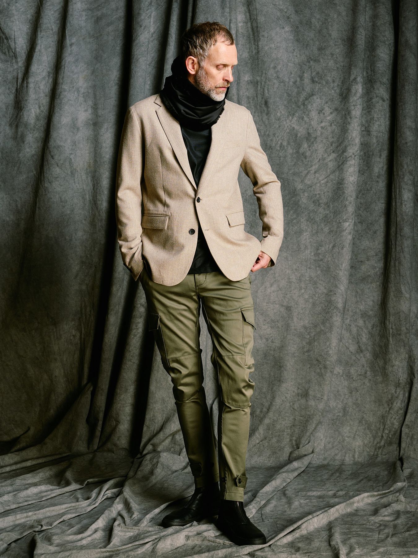 【予約品 4月19日(日) 18時締切】combi neck warmer / コンビネックウォーマー / ブラック