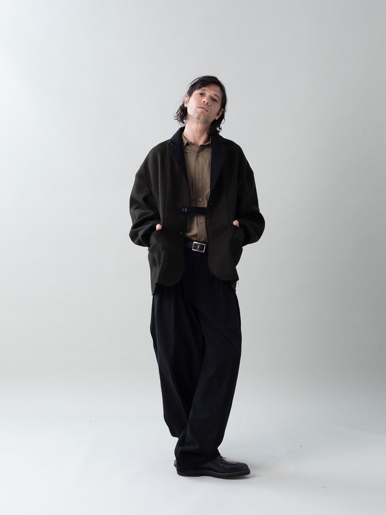 【予約品 5月27日(水) 締切】EDGE-OVERJACKET / オーバージャケット / ブラウン系