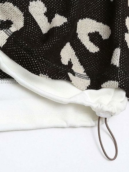 JIJI KNIT / ブラック / QUOLT クオルト