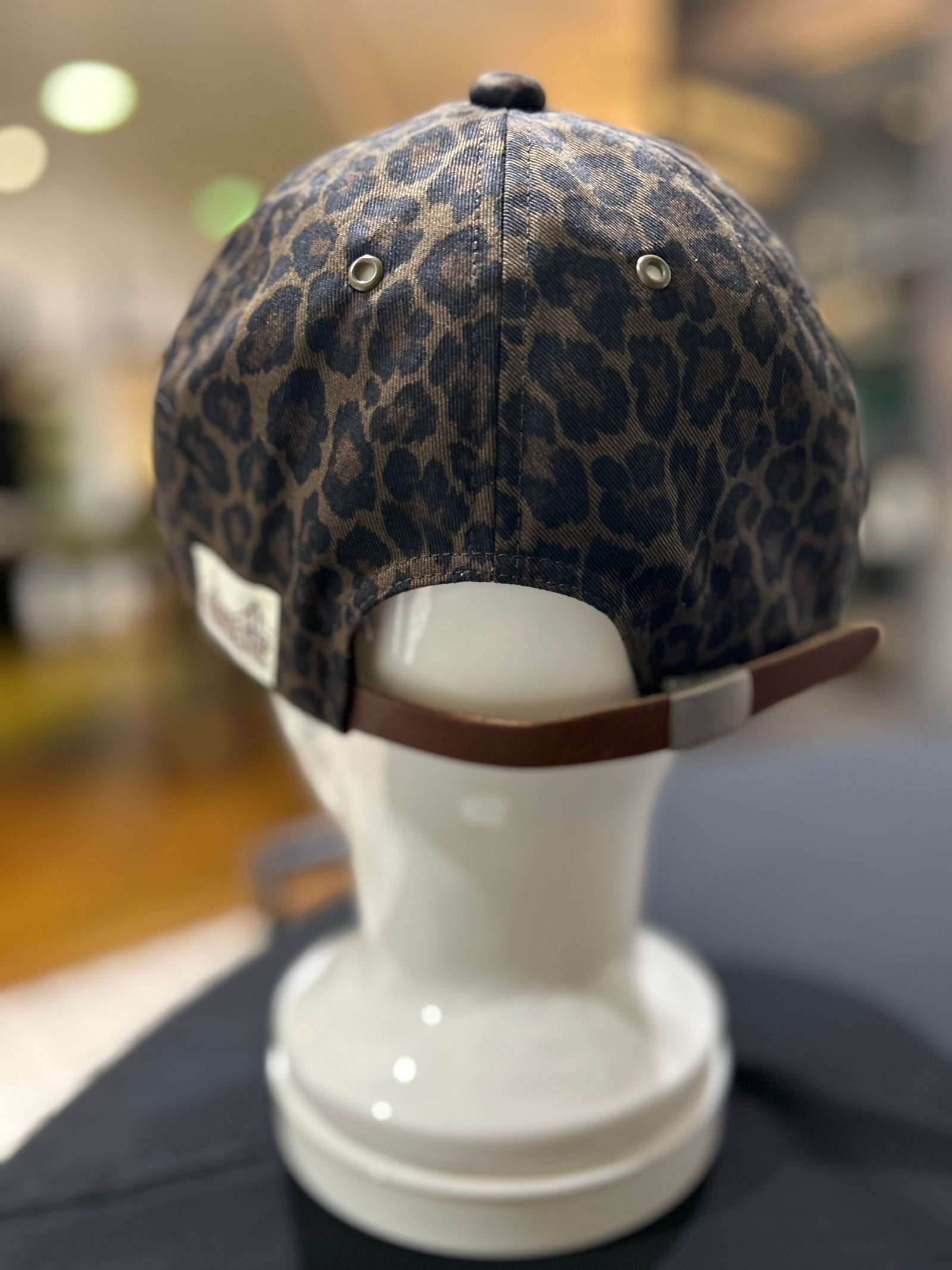 BRIDGE CAP TYPE1  LEOレオパードBROWN【Mighty Shine】