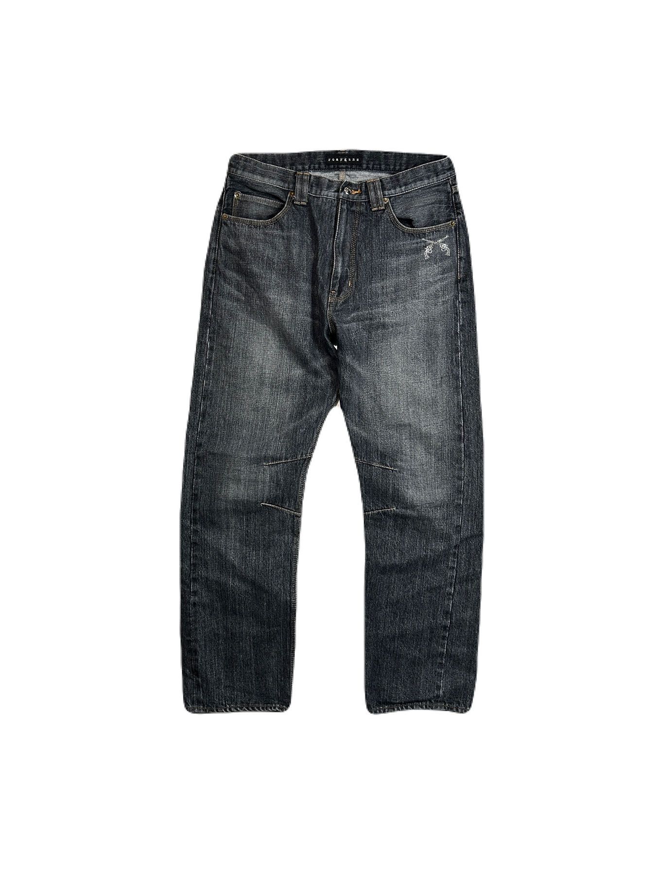 【予約品 8月10日(日) 締切 】VINTAGE DENIM PT A / ヴィンテージ デニムパンツ / クリスタル ブラック