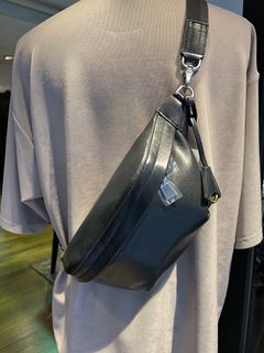ボディバッグ Antique Leather / Dark Blue 【aniary】