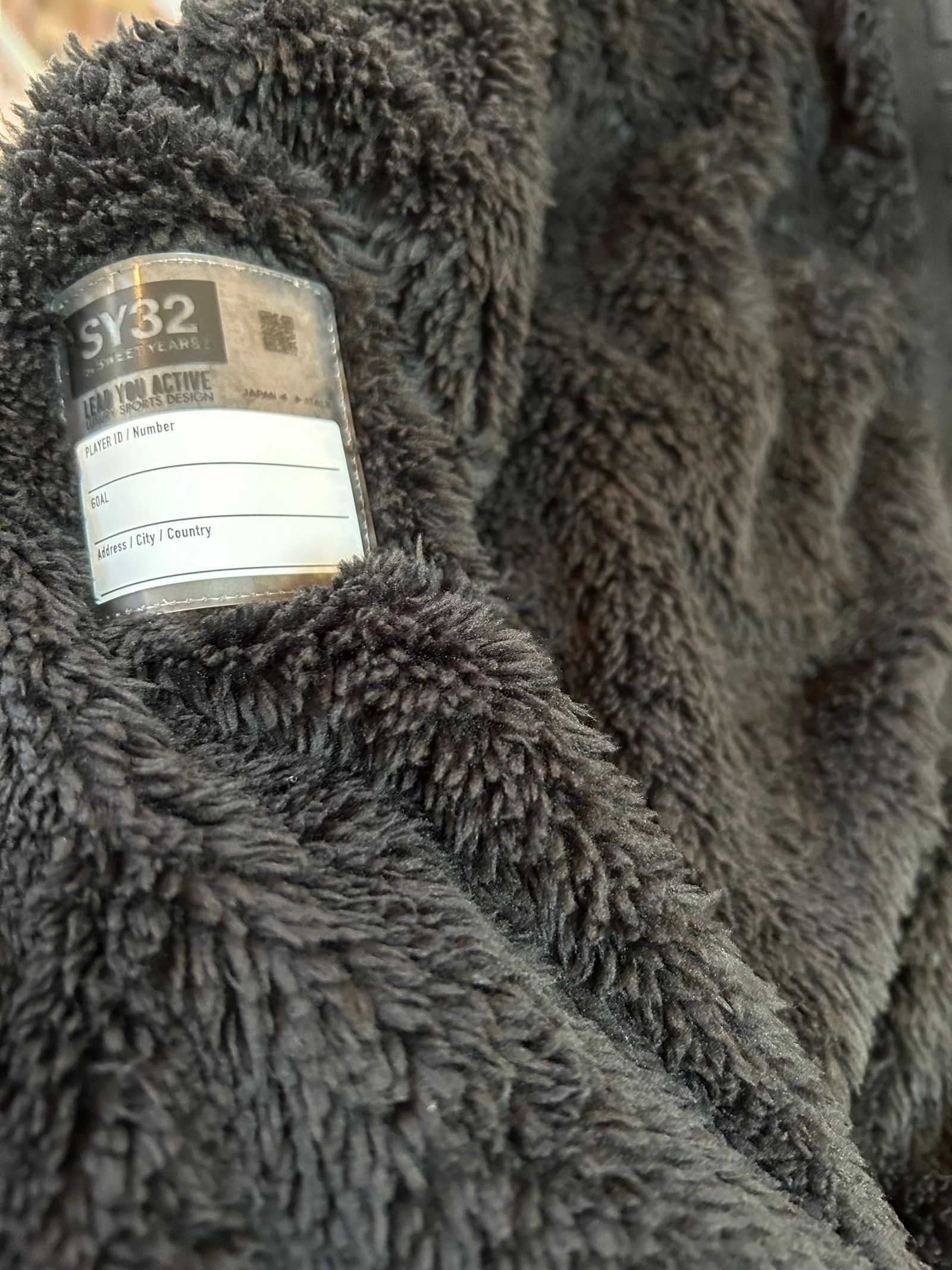 BOA FLEECE JACKETパーカーブルゾン BLACK【SY32 by SWEET YEARS】