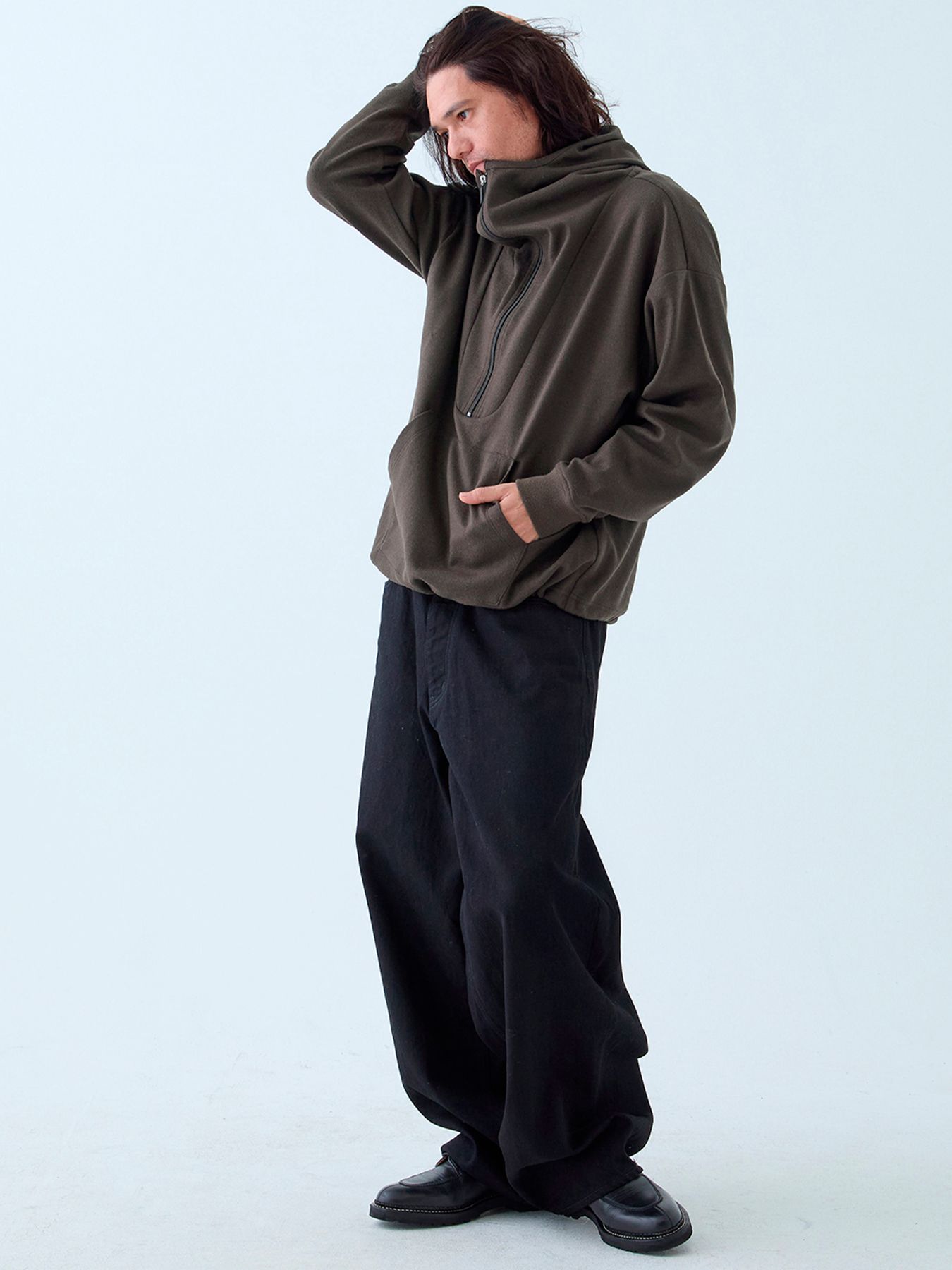 【予約品 5月7日(水) AM10時 締切】Fluxdenim / デニムパンツ / ブラック