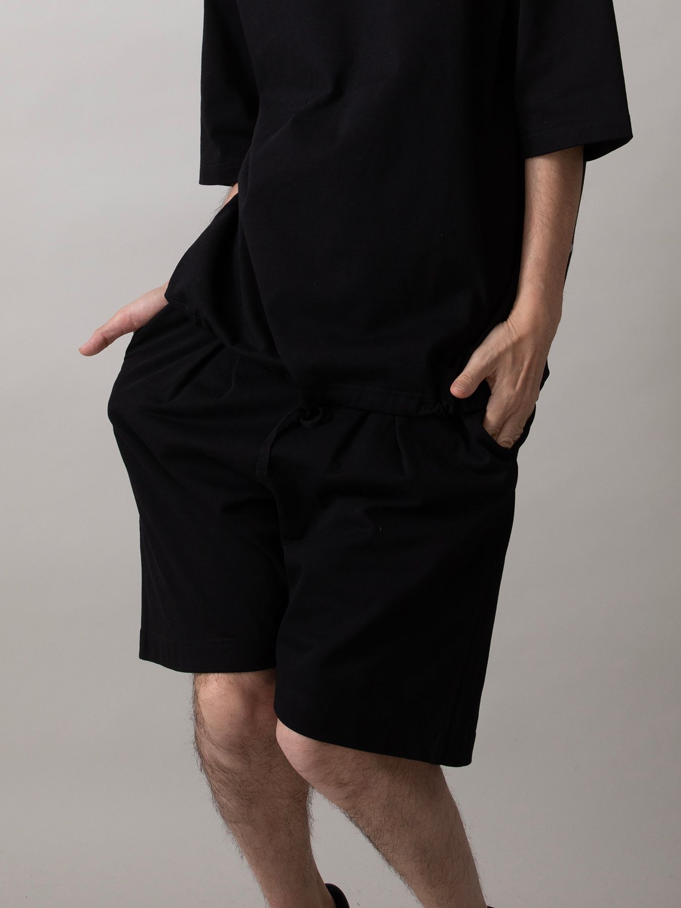 【予約品 2月1日(日) 締切】HEAVYJERSEY SHORTS / イージーショーツ / ブラック