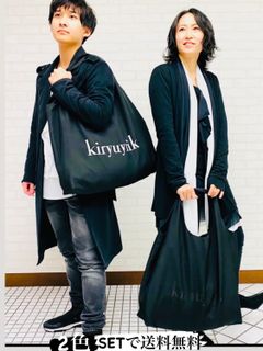 『予約品』限定45周年記念コラボファスナー開きPRESS BAG/プレスバック 黒プリント+白プリントSET【kiryuyrik×BRYAN】 6月上がり予定