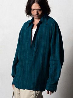 BREBREEZE / オーバーシャツ / ブルー