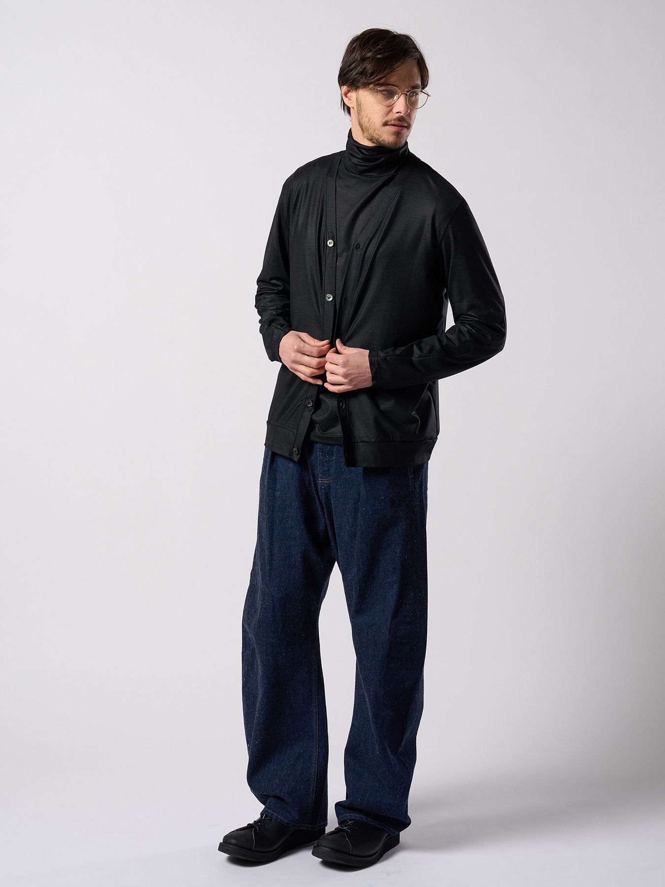 【予約品 4月19日(日) 18時締切】wide banana denim(OW)  / ワイドバナナデニム ワンウォッシュ / インディゴ