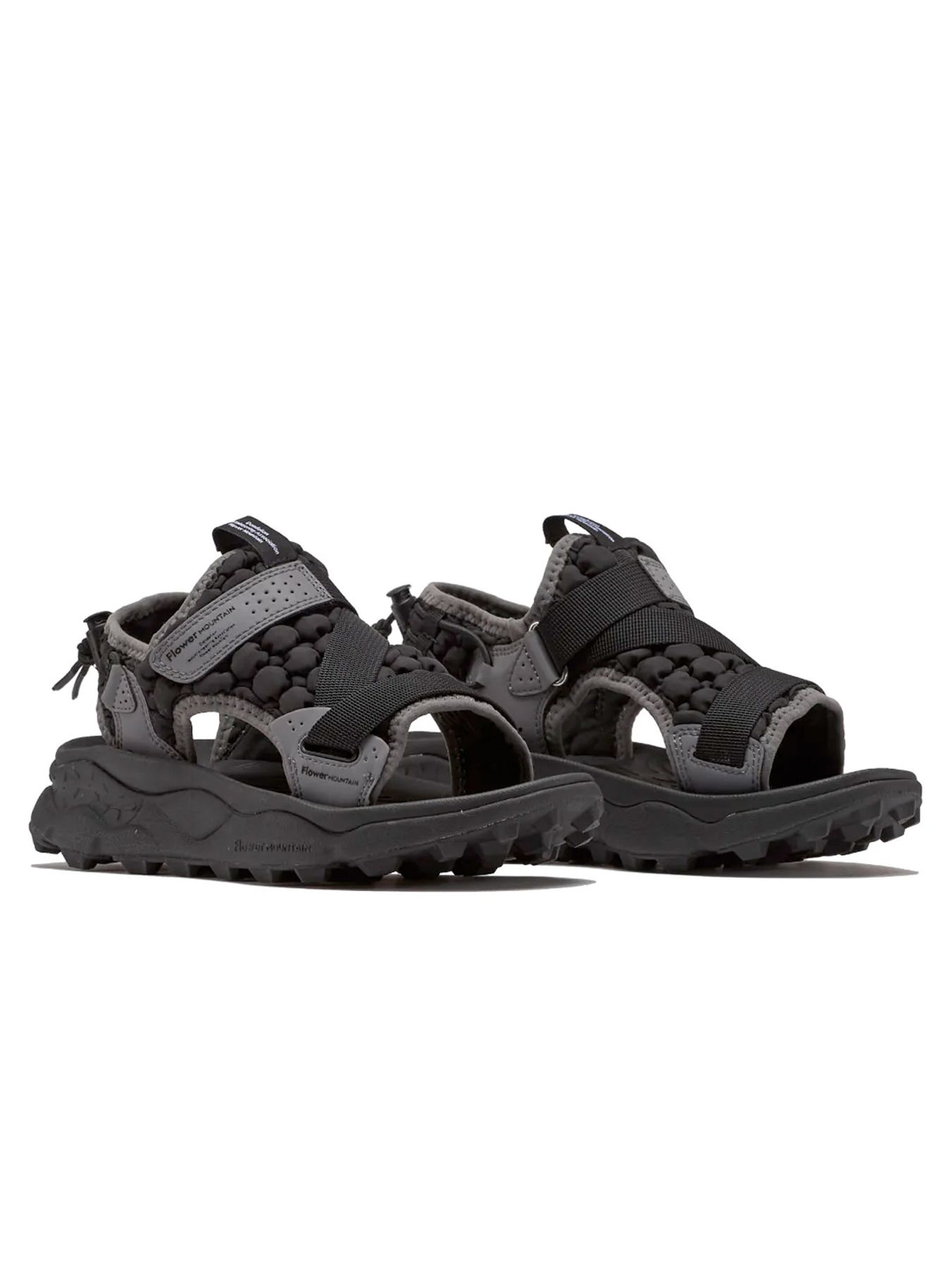 NAZCA / サンダル / Cloudy black【Flower MOUNTAIN】