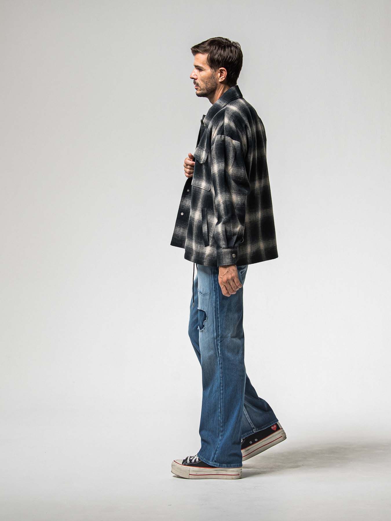 【予約品 8月31日(日) 締切】KING DENIM JERSEY / キング デニムジャージ / インディゴクラッシュ