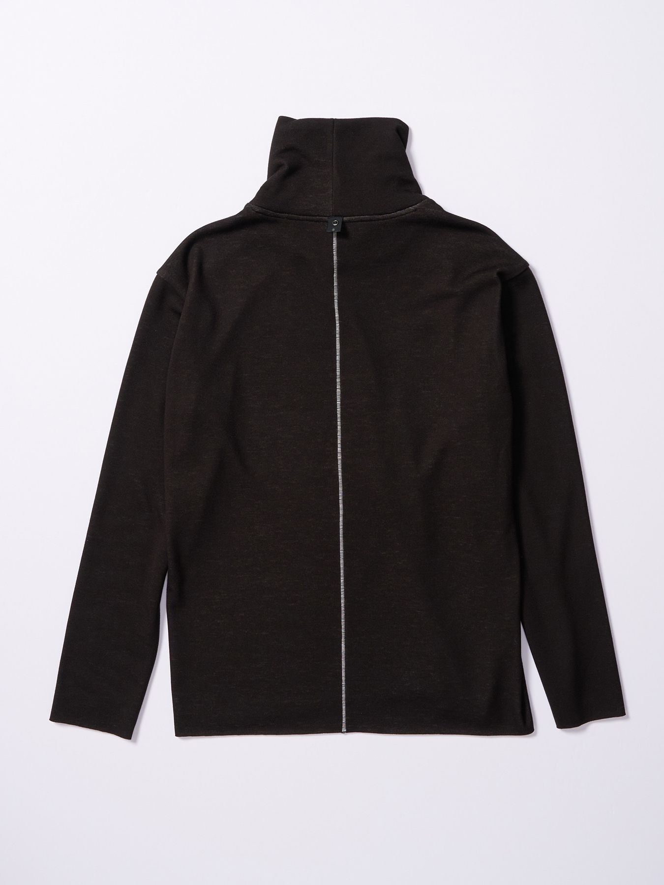 【予約品 4月19日(日) 18時締切】back boa cut-off highneck / バックボア カットオフ ハイネック/ ブラック