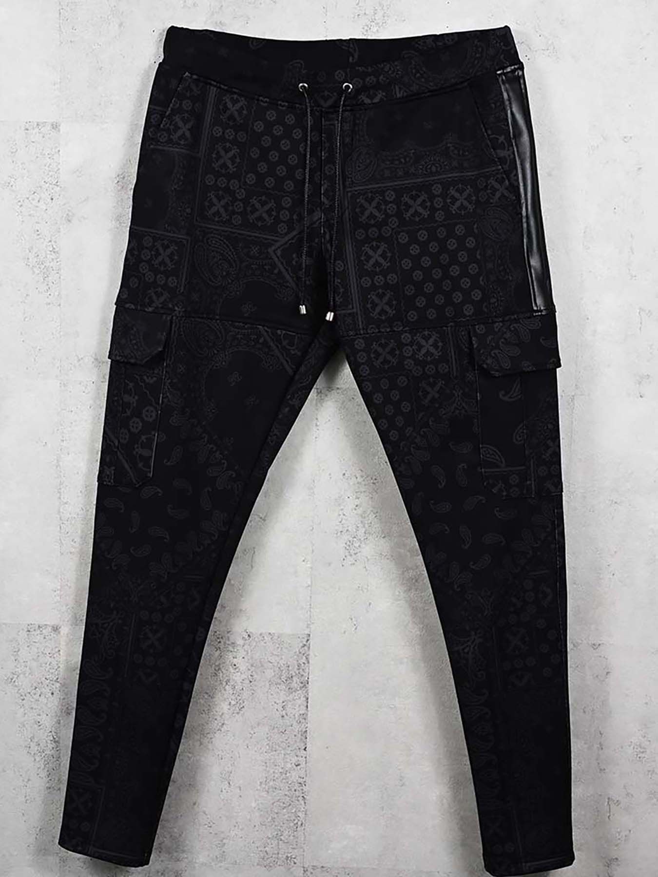 【予約品 】Darrell HEAT CARGO PT / ダレル ヒートカーゴパンツ / ペイズリーブラック